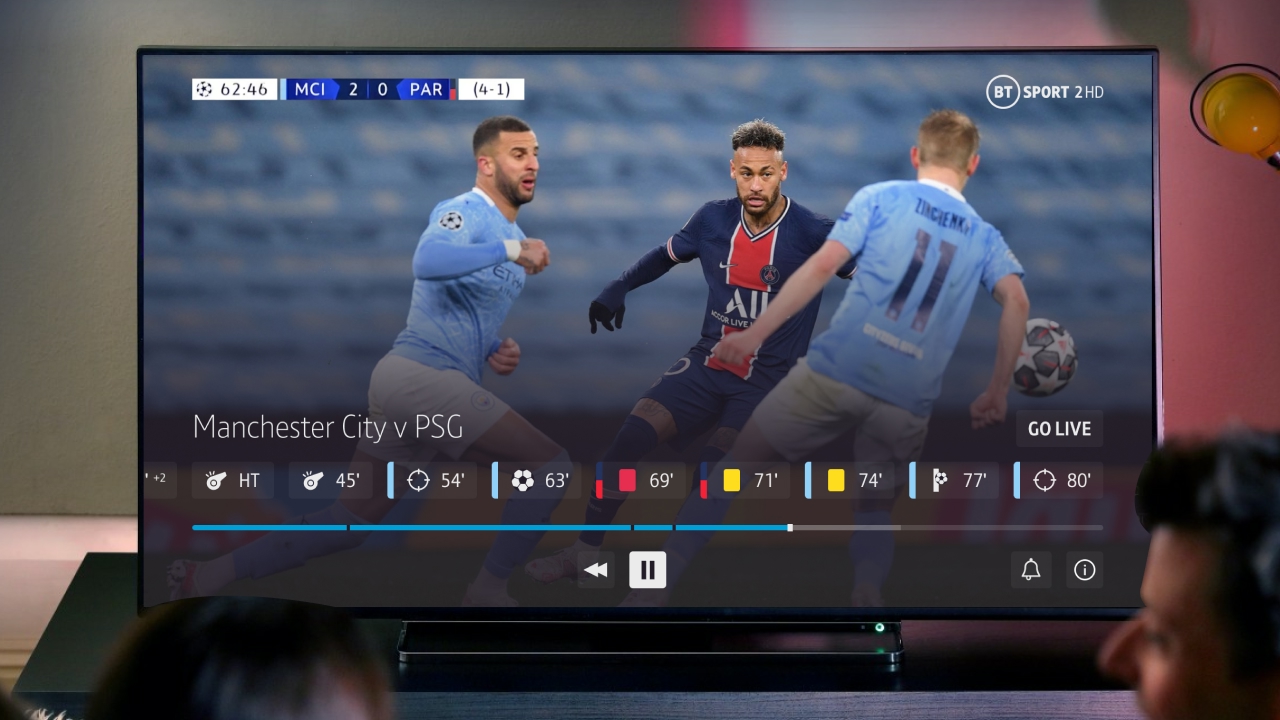 BT Sport live experience